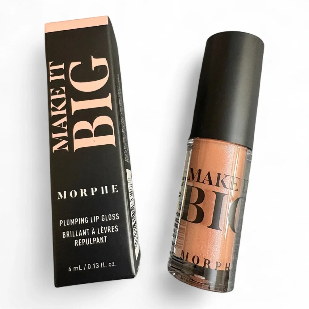 Morphe Make It Big Plumping Lip Gloss in Posh Petal NIB